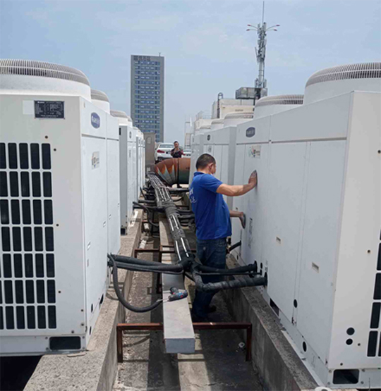 眉山中央空调制热和不制冷系统维修方法